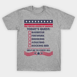 Today's Quest | 4th Of July T-Shirt